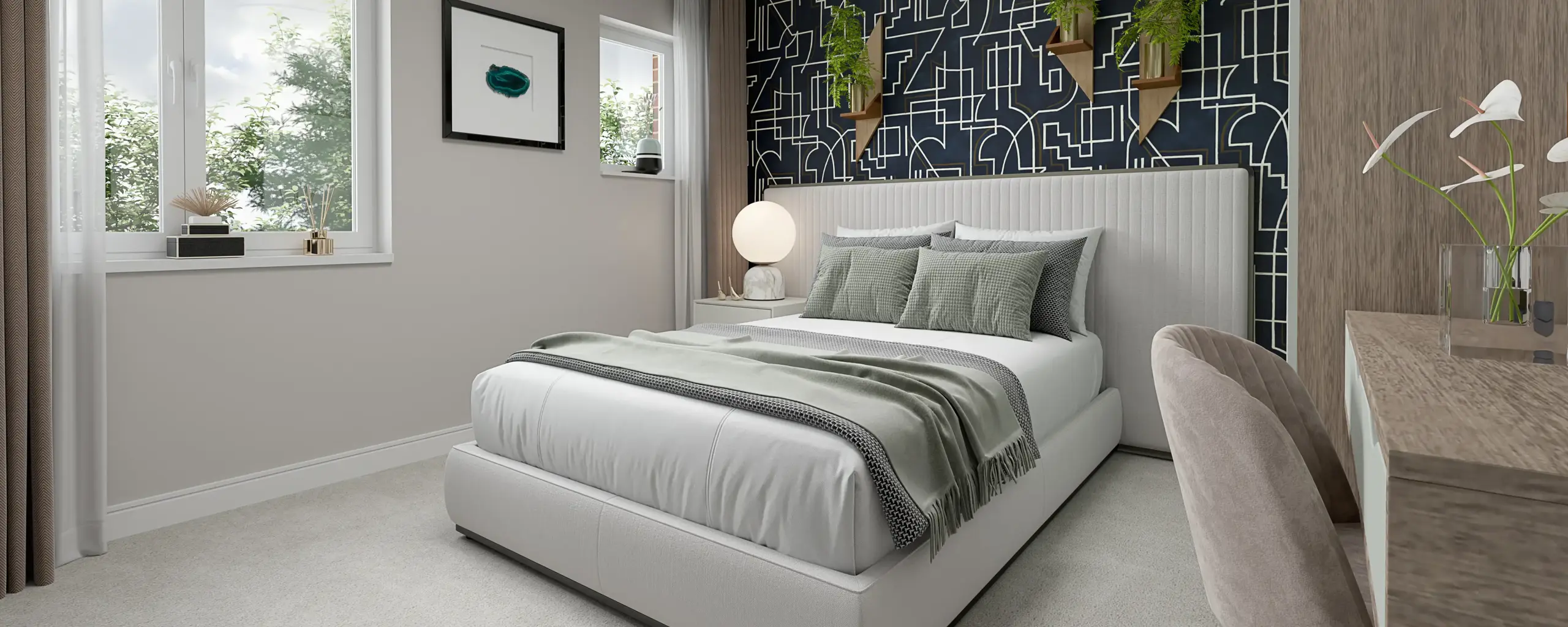 Sherwood Development Master Bedroom