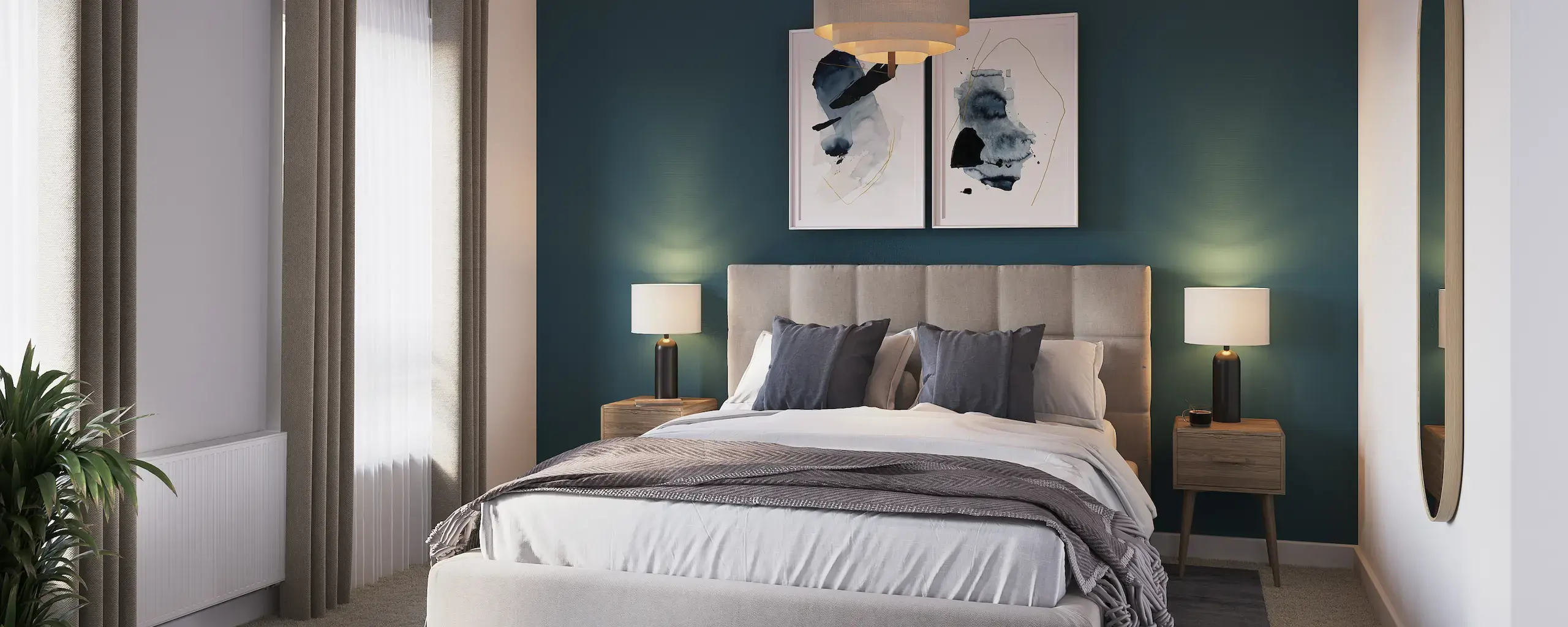 Meadowside Stonestratford Master Bedroom